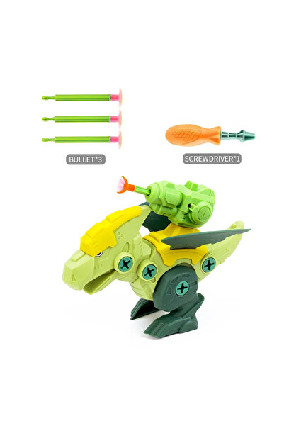 Choice4 Green Dinosaur P Children Dinosaurs Mount Constructor Model Set Montessori Kids Puzzles Screwdriver