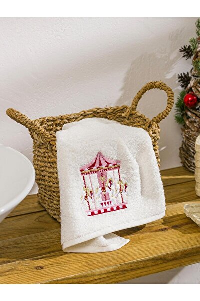 LC Waikiki Mixed Embroidered Cotton Face Towel 50X80 cm (W5)