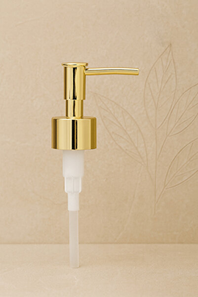 Anadolu Saray 1 Adet Sıvı Sabunluk Yedek Pompası Fıskiye | Gold Renk Sıvı Sab...