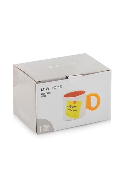 LC Waikiki Mixed Text Printed Ceramic Mug 450 ml (W5)