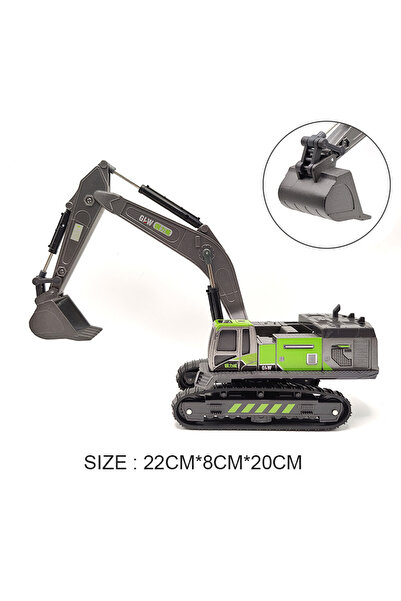 Choice4 ألعاب قيادة بالقصور الذاتي للأولاد، جرار معدني، حفارة، جرافة، ألعاب أ...