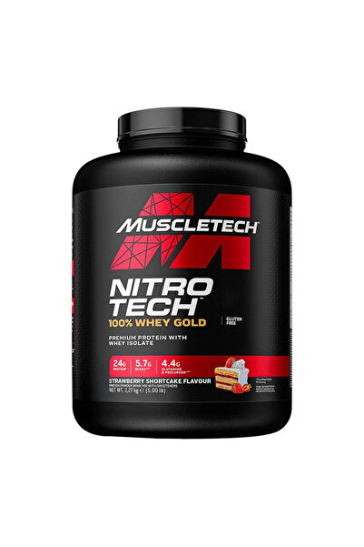 MUSCLETECH Nitro-Tech %100 Whey Gold Protein 2240 Gr Çilek