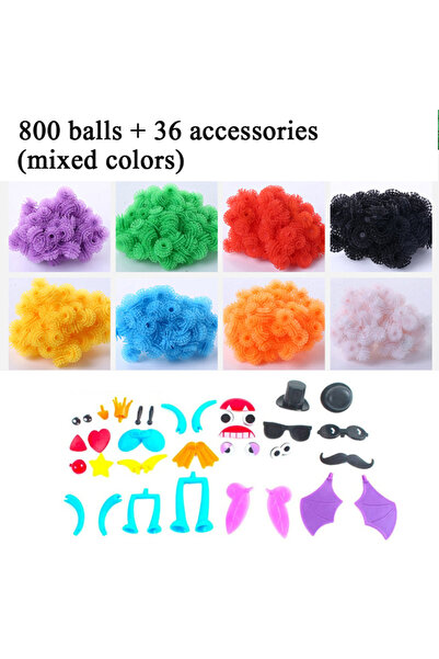 choice2 836pcs per set Magic Thorn Balls Ctruction Building Blks Kids Childre...