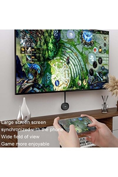 Generic Original For MiraScreen G18 Wireless HD Home TV Screen Projector, 2.4G+5G 4K (Black)