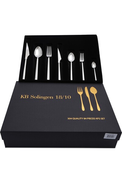 KB SOLİNGEN KB 84 PARÇA ÇATAL SETİ