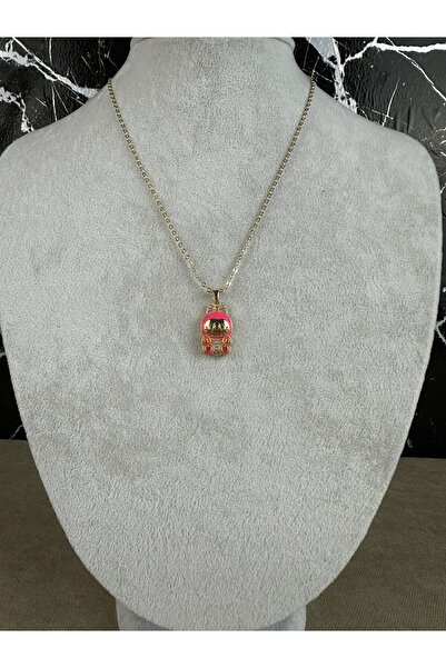 Mutenaura قلادة لابوبو من الفولاذ المقاوم للصدأ