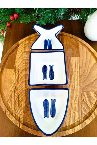 Madame Coco Marines Presentation Plate 3 Pieces