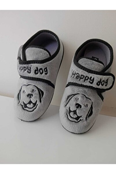 GEZER New Season Velcro Children's Slippers with Dog Figures