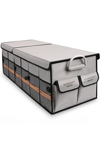Elindor Organizator pentru portbagaj auto, antiderapant, impermeabil, pliabil...