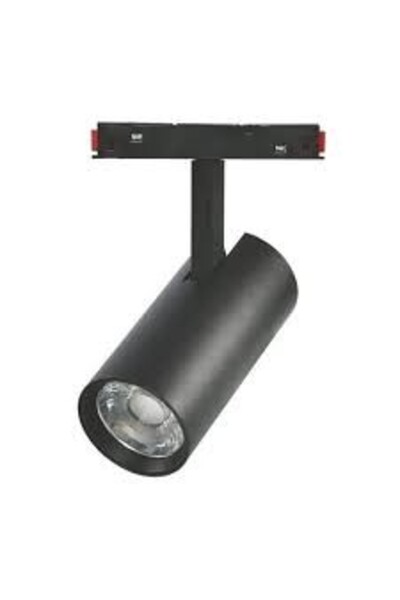 Helios Magnet Ray Armatür Spot, 12W, 48V, 1200lm, Siyah Kasa (HS 8610)