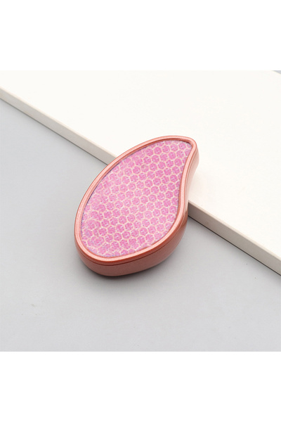 choice2 مبرد قدم زجاجي نانو ذهبي لإزالة الجلد الميت والمسامير، ملف قدم لتقشير...