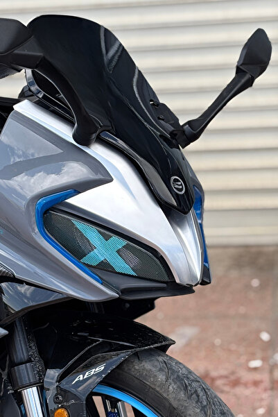Banxtre For Cfmoto Sr250 Perforated Headlight Upper Sticker Set Does Not Block Lighting (Right and Left)