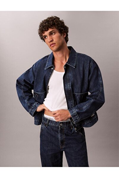 Calvin Klein LS INDIGO GRAVEL WORKWEAR JKT