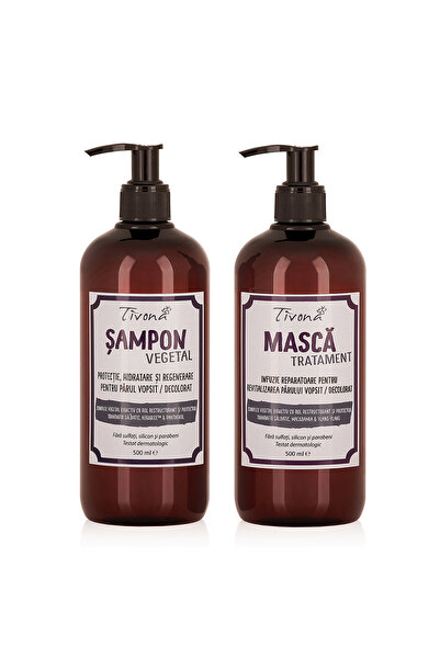 Tivona Set vegetal (Sampon+Masca) pentru îngrijirea părului vopsit/decolorat