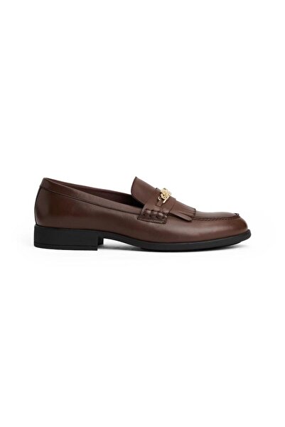Tommy Hilfiger TH CHAIN FRINGE LEATHER LOAFER