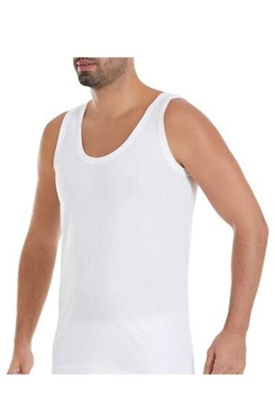 AYS ERKEK BEYAZ PAMUKLU ATLET 6 LI PAKET