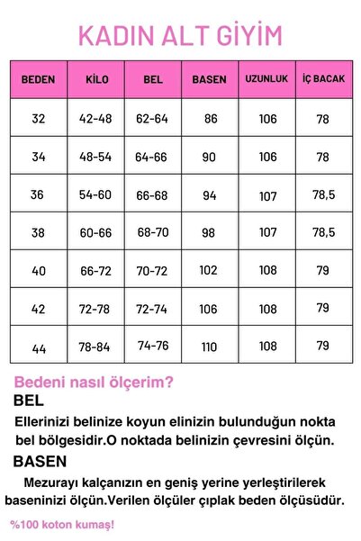 Madmext Mavi Palazzo Yüksel Bel Kadın Jean MG1494