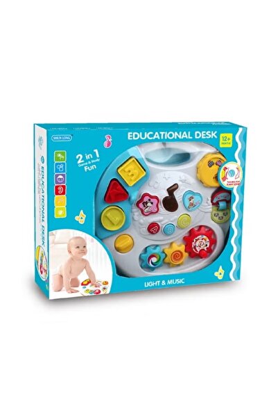 rexa لعبة طاولة دراسة للأطفال على شكل بيانو وأضواء موسيقية تعليمية