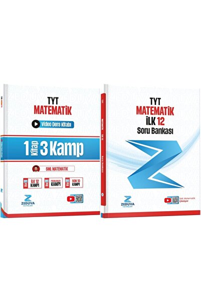 Zeduva SML Matematik TYT Matematik 1 Kitap 3 Kamp Video Ders Kitabı ve İlk 12...