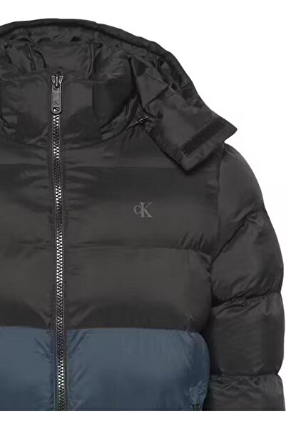 Calvin Klein LS NYLON COLOR BOCK PUFFER JKT