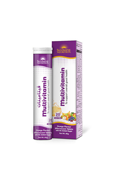 Sunshine Nutrition Multivitamin Effervescent 20 Tablets