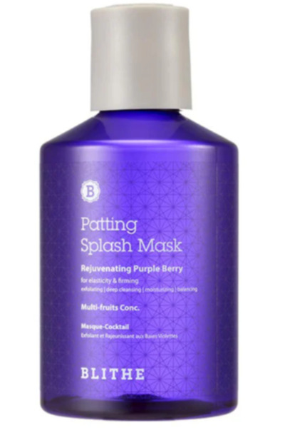BLITHE Patting Splash Mask Rejuvenating Purple Berry 150ml.