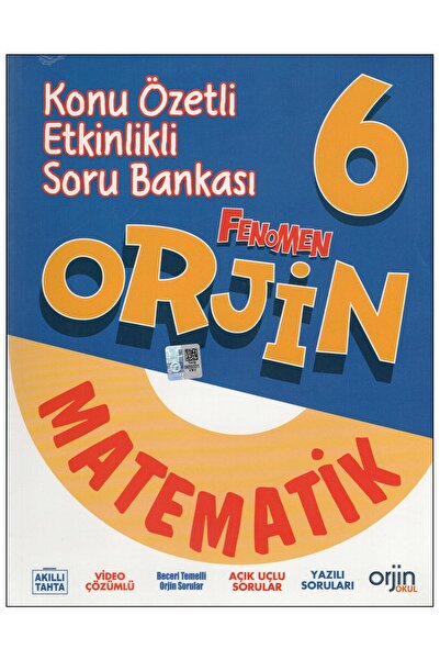 Fenomen Yayıncılık Orjin 6.Sınıf Matematik Soru Bankası
