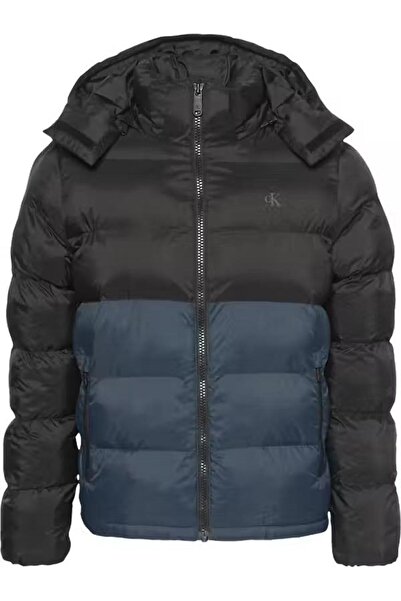 Calvin Klein LS NYLON COLOR BOCK PUFFER JKT