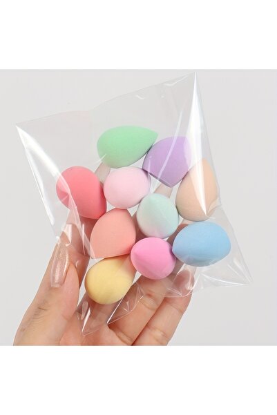 Choice1 10 قطع-xfp-mix 10/20/50/100 قطعة من اسفنجات التجميل الصغيرة، اشكال وألوان مختلفة من اسفنجات المكياج