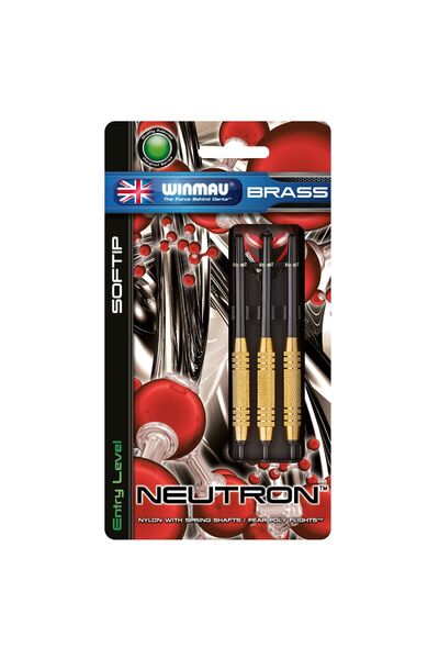WINMAU "NEUTRON" 20gr BRASS SOFTIP Dart Oku Seti 5023231223203
