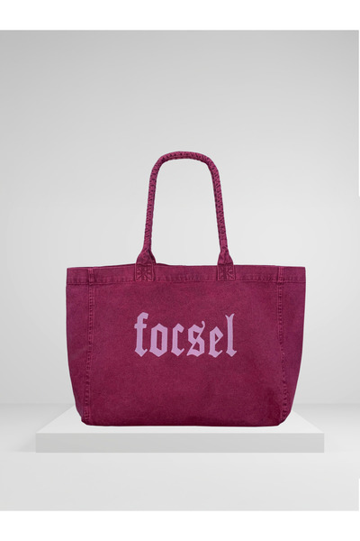 focsel Large Format Canvas Tote Bag