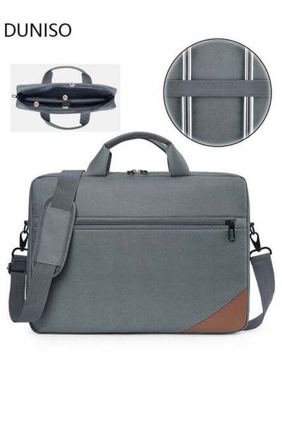 Generic حقيبة كمبيوتر محمول مقاس 15.6 بوصة خفيفة الوزن للسفر والأعمال وحقيبة ...