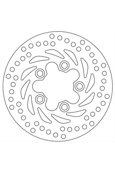 FERODO Disc Frână Moto - Racing FMD0133R, Compatibil cu Kymco New Dink și Gra...