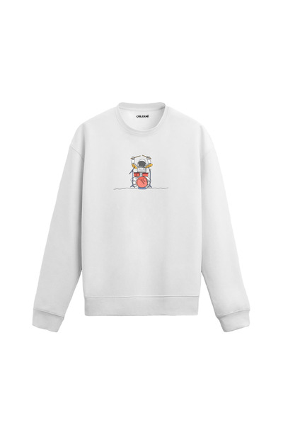 Colermi سويت شيرت رائد الفضاء ذو الطابع الفضائي