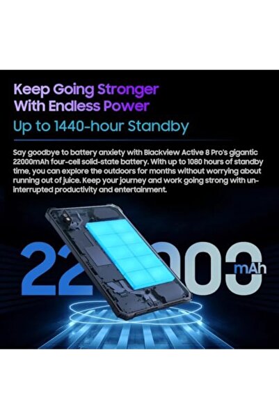Generic Blackview Active 8 Pro Rugged Tablet Android 13 10.36″ 2.4K Display Helio G99 16GB 256GB Tablet PC