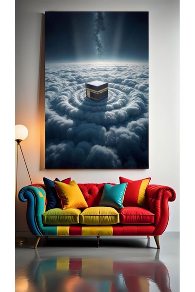 özkacar DEASUPRA NUBELEI Tablou pe pânză pentru decorarea casei, perete, salo...