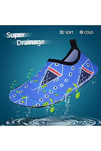 Generic UMmaid Kids Beach Shoes Water Socks for Swimming Running Yoga