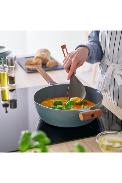 IKEA Cooking Spoon, Dark Grey-Brown, 31 cm