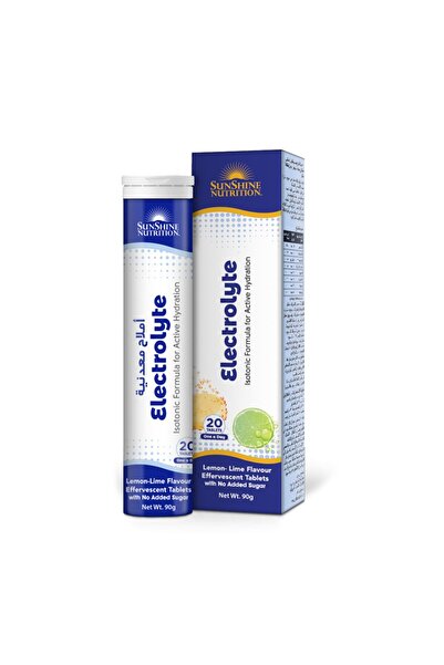 Sunshine Nutrition Isotonic Electrolyte Effervescent Tablets 20’s – Hydration & Energy