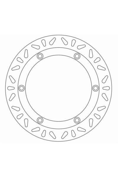 FERODO Disc Frână Moto FMD0098R - Racing, compatibil cu Honda GL 1100 (1982-1...