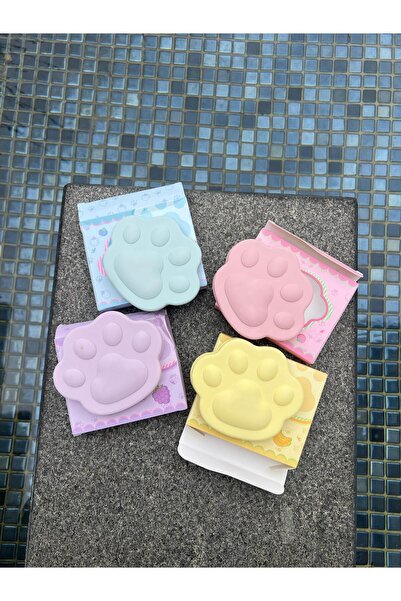 Kokoş İşler Scented Paw-Shaped Colorful Notebook