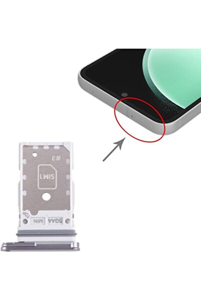 Generic For Samsung Galaxy S23 FE SM-S711B SIM + SIM Card Tray (Gray)