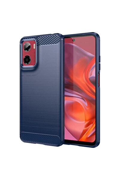 Techsuit Motorola Moto G 05 Carbon Silicone, albastru