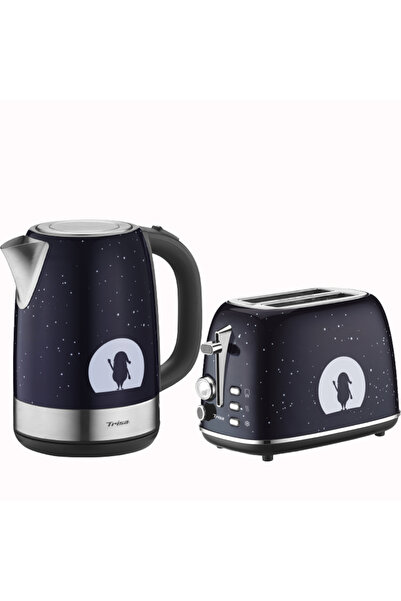 Trisa Set prăjitor de pâine și fierbător electric X-Mas Nights, ediție limita...