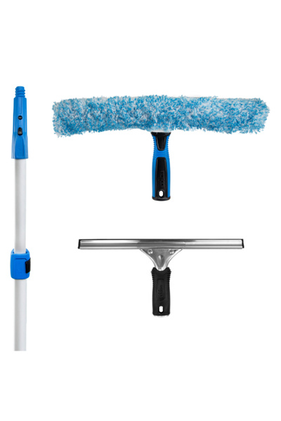 unger مجموعة احترافية لغسيل النوافذ بدون خطوط