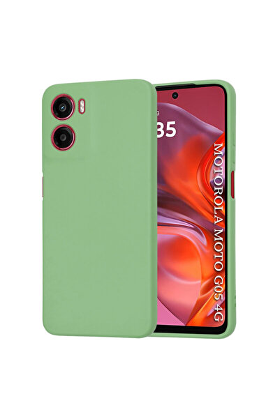 Techsuit Husa silicon Motorola Moto G05 SoftFlex, verde deschis