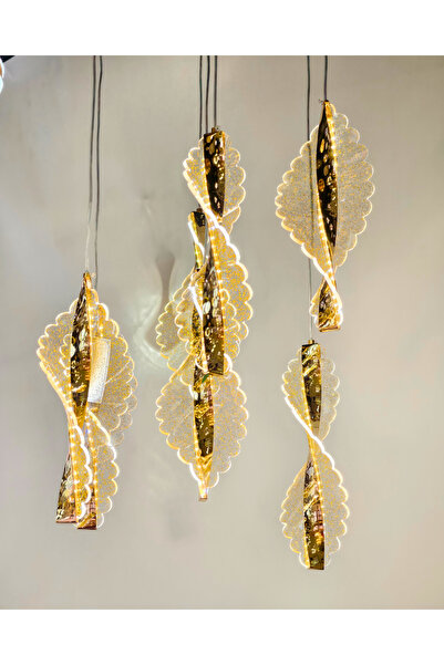 Universal Gold Detaylı Yüksek Kaliteli Led Avize