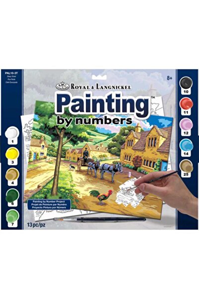 Royal&Langnickel رسم شارع شديد الانحدار حسب الرقم