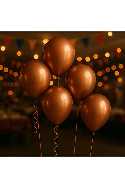 Kalisan Copper Matte 9/A Balloon Party Balloon Birthday Balloon 50 Pieces