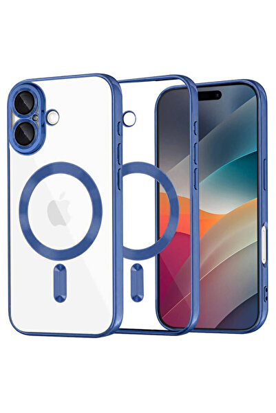 Techsuit Premium iPhone 17 Luxury Crystal MagSafe, Blue